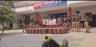 कानपुर: सपा विधायक अमिताभ बाजपेई की गैस एजेंसी में बड़ी चोरी का खुलासा | 7 आरोपी गिरफ्तार