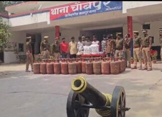 कानपुर: सपा विधायक अमिताभ बाजपेई की गैस एजेंसी में बड़ी चोरी का खुलासा | 7 आरोपी गिरफ्तार