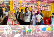 गंगा मेला से पहले शहर सजने लगा, नेशनल एक्सप्रेस स्टॉल पर उमड़ी भीड़