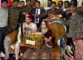 जब फौजियों ने निभाया शहीद पिता का फर्ज, भावुक हुई शादी