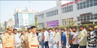 पुलिस आयुक्त ने कई परीक्षा केंद्रों का औचक निरीक्षण कर व्यवस्थाओं का जायजा लिया