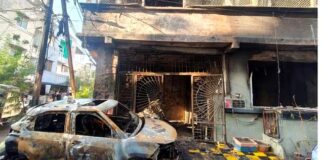 इंदौर हादसा: EV कार में आग से पूरा घर जला, 8 जिंदा जले