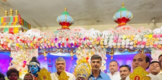 78वें रामनवमी पर्व पर सनातन धर्म मोहन मंदिर से निकली भव्य शोभायात्रा