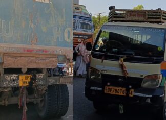 नम्बर प्लेट ढककर दौड़ रहे वाहन, स्मार्ट सिटी की ट्रैफिक व्यवस्था पर उठे सवाल