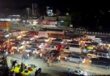 गैस रिसाव से लखनऊ-अयोध्या हाईवे बंद, हजारों वाहन फंसे