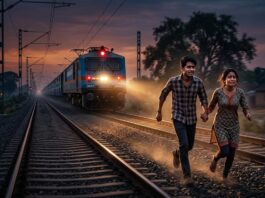 प्रेमी जोड़े ने इंटरसिटी के आगे लगाई छलांग, मौके पर मौत