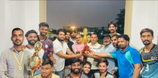 ग्रीनवेली को हराकर मिलेनियम टीम ने जीता खिताब, 22 टीमों के बीच हुआ रोमांचक मुकाबला