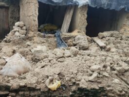 Khakhreru News : बारिश में गरीब का आशियाना ढहा, मलबे में दबकर गोवंश की मौत; भैंस गंभीर घायल