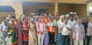 पिथई खेड़ा में किसान सम्मान बैठक, 80 किसानों ने ग्रहण की संगठन की सदस्यता b