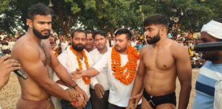 दंगल के साथ पांच दिवसीय ऐतिहासिक मेले का हुआ समापन, मौसम अली ने जल्लाद को चित कर जीते 15 हजार रुपये
