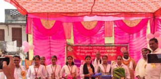 त्रैमासिक परीक्षा में उत्कृष्ट प्रदर्शन करने वाले 204 छात्र-छात्राएं सम्मानित